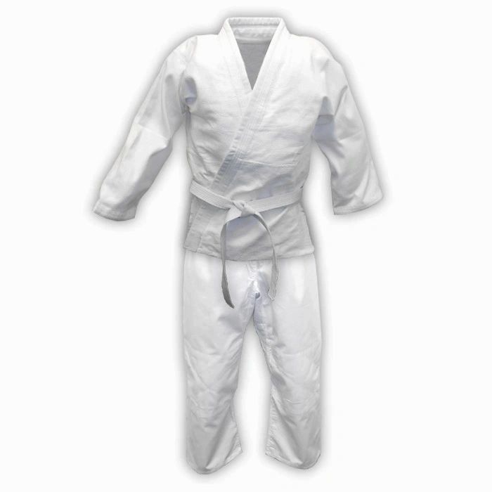 Judo Single Weave Uniform in White