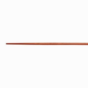 Bo Staff Tapered Red Oak on White Background