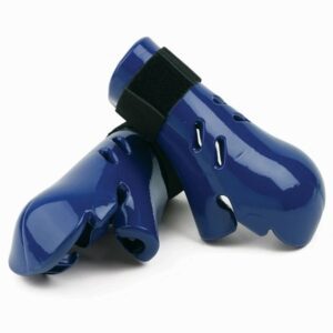 Blue Color Foam Kick Gloves Set