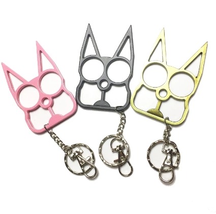 An Owl Themed Keychain in Three Colors